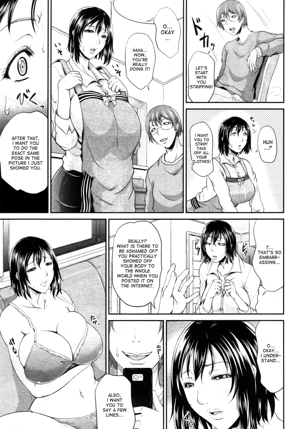 Hentai Manga Comic-Wagamama na Tarechichi-Chapter 2-Live Video Streaming Life With My Stepmom-11